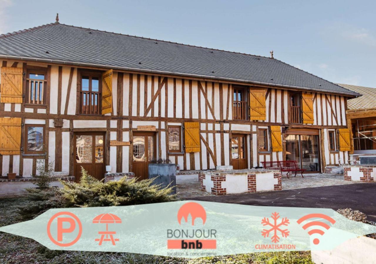 Maison Calme 14 Personnes, Piscine, Jardin Et Parking 부셰레 외부 사진